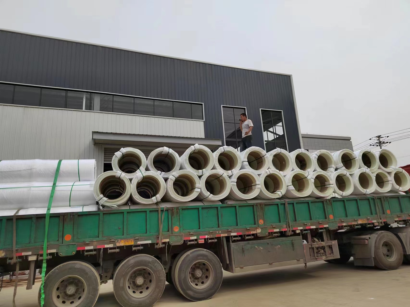 High Glossy Truck Body Roll Frp Gel-coated Panels Frp Wall Cladding
