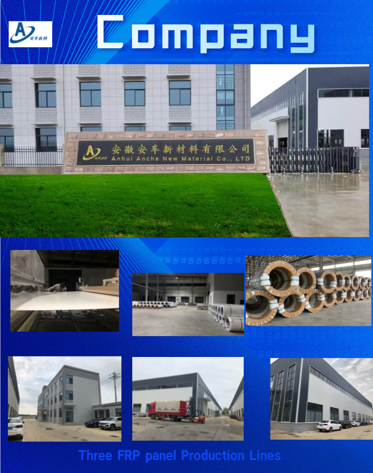 Factory Customized High Glossy Glassfibrereinforced Laminate FRP GRP